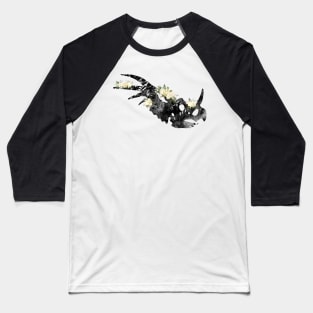 Dinosaur Skull Baseball T-Shirt